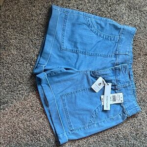 Sanctuary Women's Blue Denim Shorts New With Tags Size 25